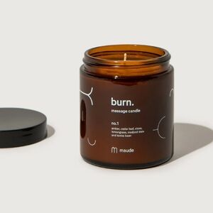 🆕 Maude Burn Massage Candle No 1